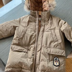 Fendi Down Parka Super warm! furr collar! 6 Boy